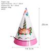 Unicorn Kids Wreath Birthday Party Supplies Tableware Plates Cup Fork Tablecloth