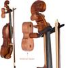 Hardwood Violin Hanger Hook Wood Base Violin Holder with Bows Hook  Violin Holder