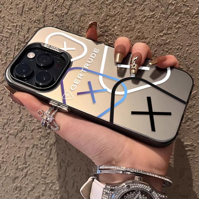 Capa de Plating Fashion Luxury G-Gertrudes para Xiaomi Redmi Note 13 12 11 Pro Plus 4G 5G 12S 11S 10S 10 9 9S 8 12C 13C A3 Capa de PC
