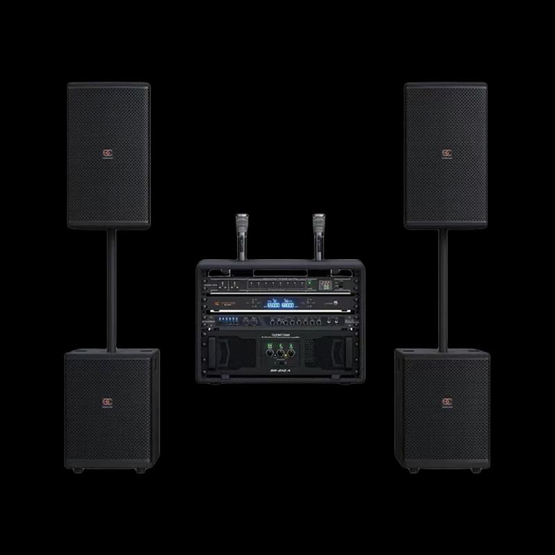 Songchuan International SP-312 KTV Home Theater Speaker System CN plug (adapter included)