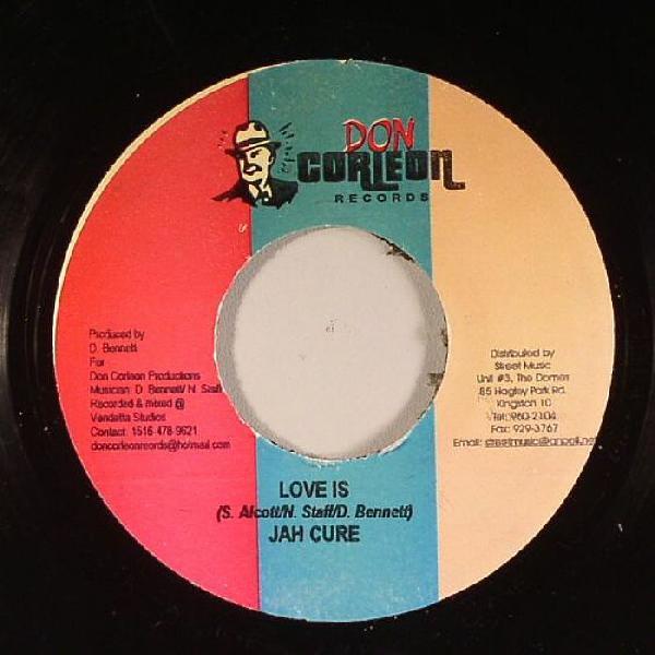 

7inch Record JAH CURE - Love Is NONE Don Corleon Rec 2005 Jamaica Reggae, Ska & Dub Used