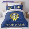 Leeds United Custom Name Pattern Bedding,Quilt Set Quilt Cover Pillowcase Home Birthday Gift(1 * duvet cover + 2 * pillowcase, without core)