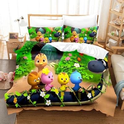 Duvet Cover The Little Pheasants 3D Exquisite Cartoon Digital Print Bedding Set Comforter Bed Youth Home Decor Kids Boys Gift