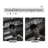 ABS Black Gear Shift Knob Head Cover Trim for  Corvette C7 14-19