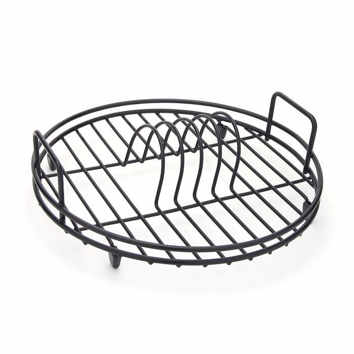 Égouttoir à Vaisselle - SIMPLYWIRE - Circulaire - Acier Noir - Design Contemporain - Compact