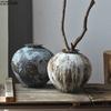 Wabi-sabi Style Ceramic Vase Retro Handicrafts Plant Pots Table Decoration Flowers Arrangement Floral Vases Room Aesthetic Decor