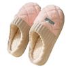 Cotton slippers women's winter new warm slippers couple velvet non-slip cotton shoes wool slippers shoes