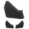 Seat Trim Cover Panel Scratch Resistant Strong Structure Black Textured Seat Housing Panel for Vehic