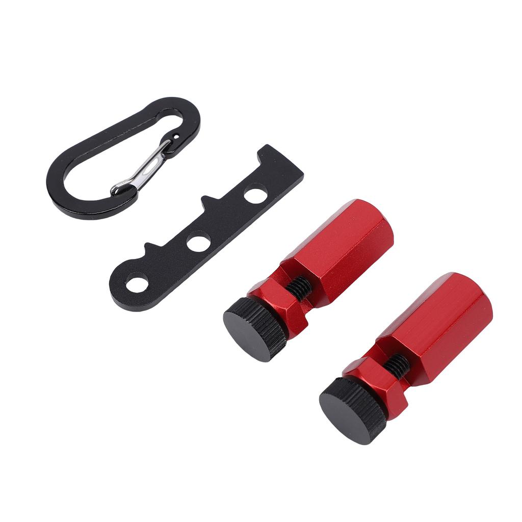 Tall Stair Gauges Set with Holder Hook Portable Aluminum Alloy Framing Square Stops Jig for Framing Layout Tool