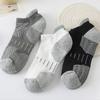 5/10 Pairs/Lot Men's Sport Socks Breathable Outdoor Running buffer Basketball Socks Cotton Training Short Tube Socks For Men