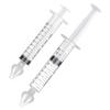 2 Pezzi Lavaggi Nasali per Neonati Tubo Siringa Pulizia Naso Bambino Cura del Neonato Aspiratore Nasale Pulitore 10ML Lavaggio Nasale per Rinite del Bambino