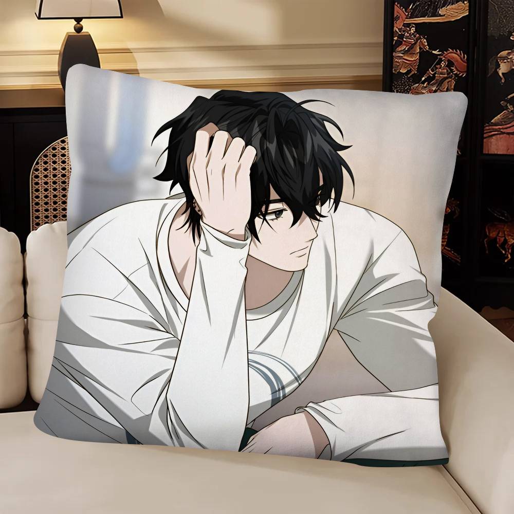 Anime VVirtual Strangers Pillow Case Fashion Square Pillowcase Bedroom Sofa Room Ins Decoration Leisure