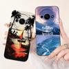 For Redmi A3 4G Phone Case For Xiaomi Poco C61 Cover Silicone Luxury Fashion Flowers Kawaii Cute Cat Painted Shockproof Bumper