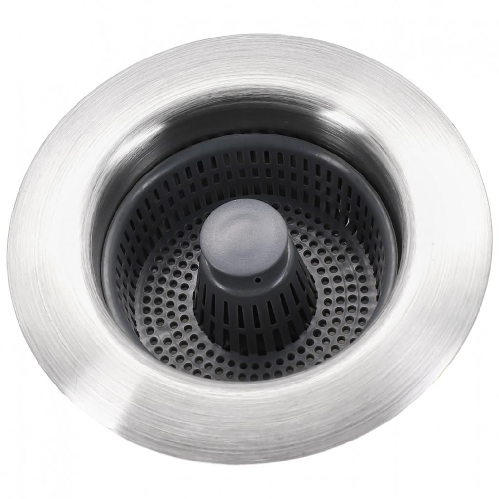 Küchenspülen Geruchsfilter, Spülenverschlussfilter zum Drücken, Spülenverschluss-Pop-up-Filter