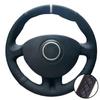 Hand Stitched Perforated Non-slip Artificial Leather 2005-2013 Clio 3 RS 2005-2013 Steering Wheel Cover For Renault Clio 3