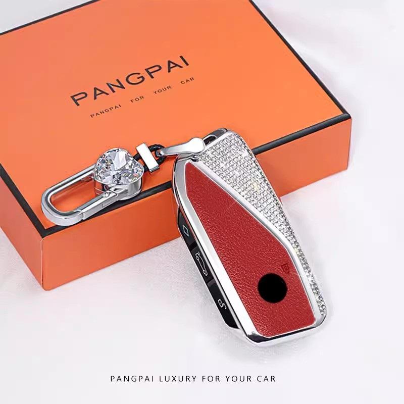 Luxury Diamond Car Remote Key Fob Cover Key Fob Case For Bmw Ix X7 I7 Xm Key Fob