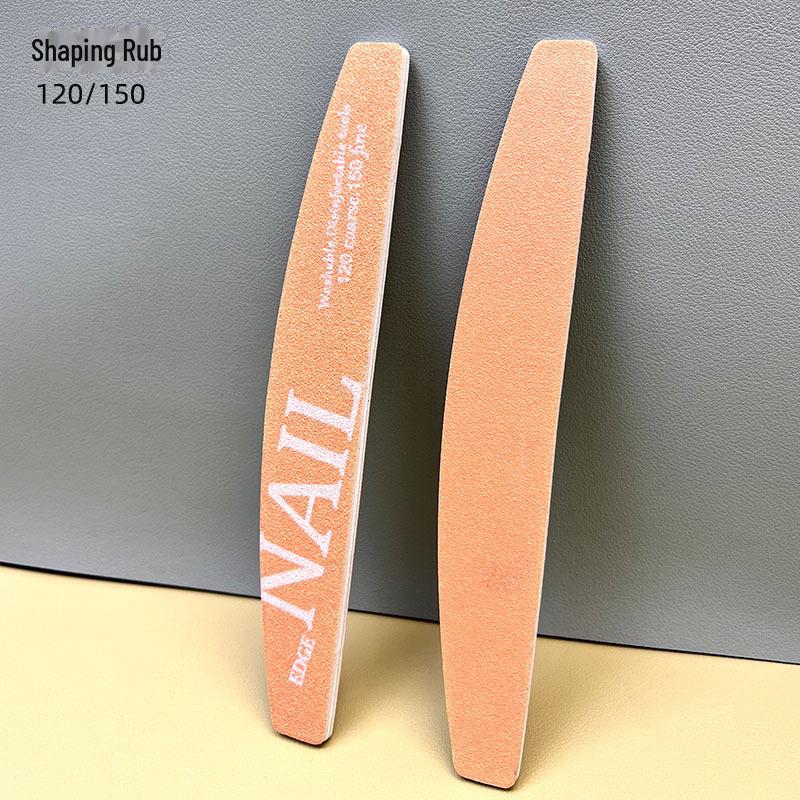 Nail Care Set: Washable Polishing Strips, Sponge Files, and Thinning Sand Strips