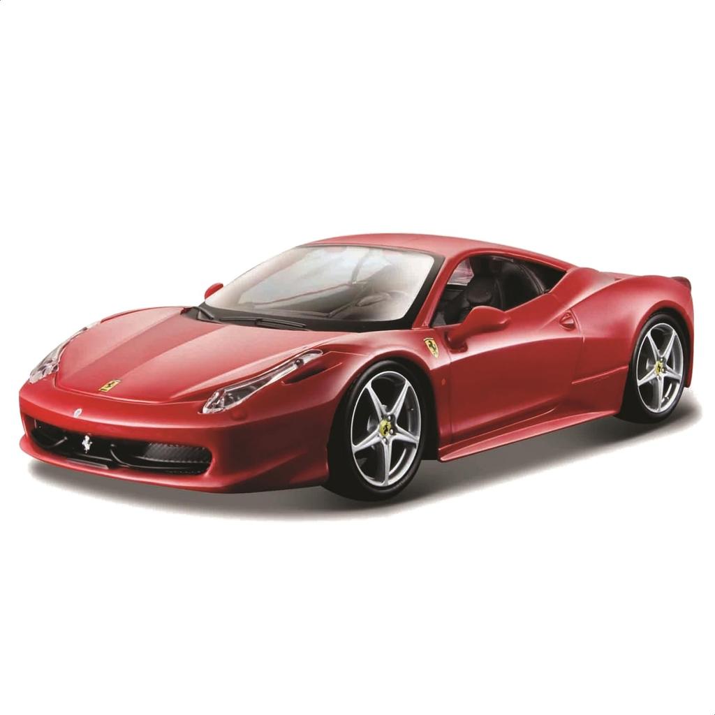 Bburago 1/24 scale Ferrari 458 Italia Red / Diecast Model Car Finished Product 18-26003