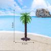 Micro-landscape Simulation Coconut Tree Landscape ModelDouble Coconut Tree Plant Tree Small Ornament