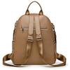 Women's Soft Leather Backpack Commuter Backpack Multifunctional Shoulder Bag