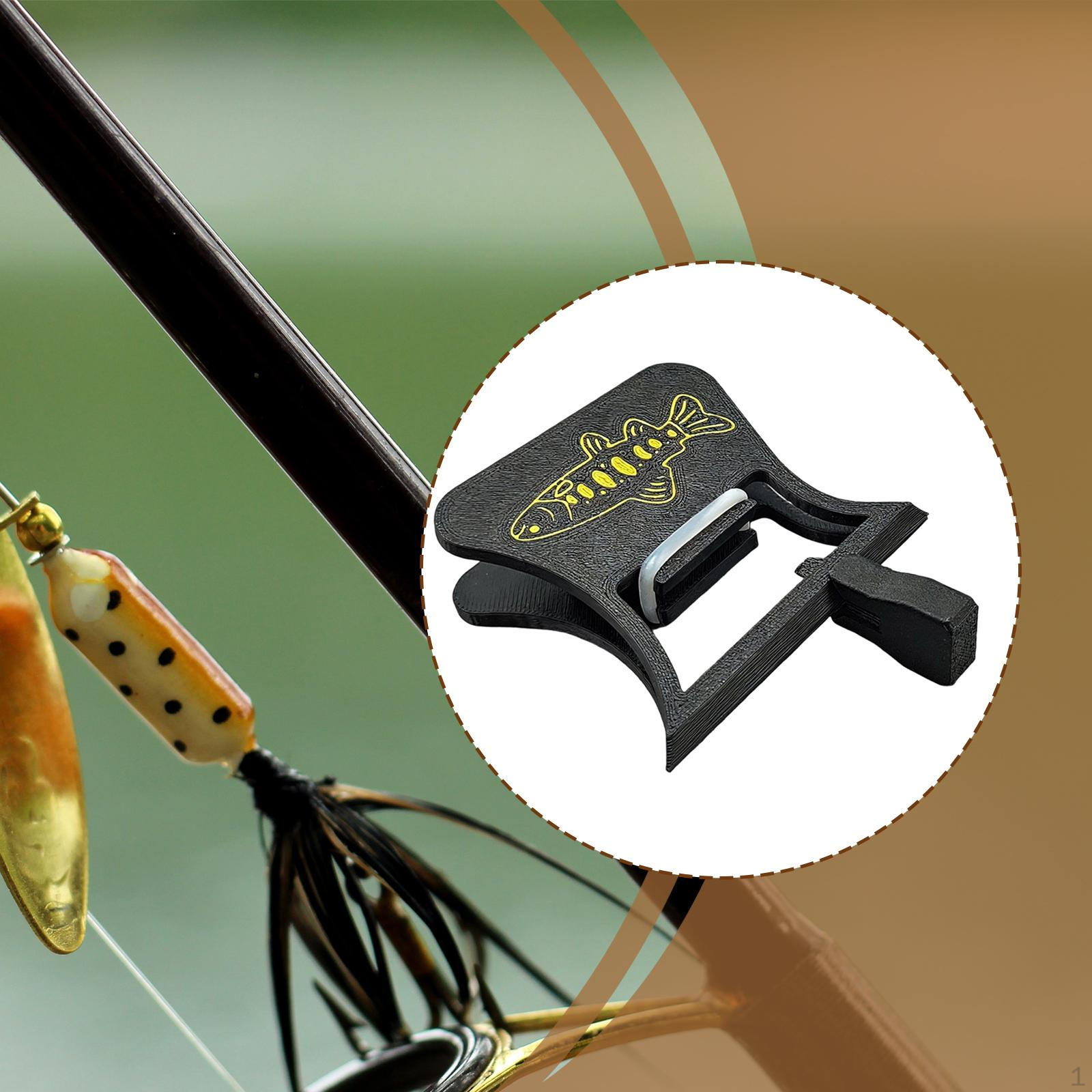 

Fly Tying Hackle Plier Feather Folder Device Practical Lightweight Clip for