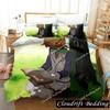 Set Biancheria da Letto 3D Fashion THE OVERLORD Set Copripiumino Con Federe Singolo Matrimoniale Queen King Biancheria da Letto personalizzabile