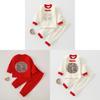 Baby Newborn Cotton Pajama Set With Breathable Fabric For Spring And Autumn Comfort