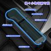 Misoso Car Side Storage Seat Gap Storage LED Atmosphere Large Small Item Drink Seat Seat and Passenger Set of 2 Box, Pocket, Box, 7-Color Light,