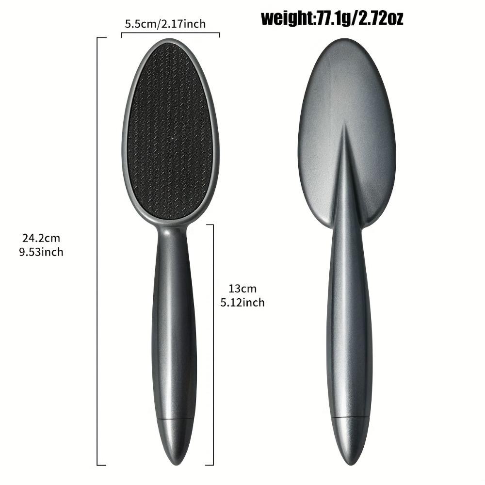 Glass Foot File Callus Remover Feet with Handle Heel Scraper Cracked Skin Pedicure Foot Buffer Callus Remover Tool Soft Feet