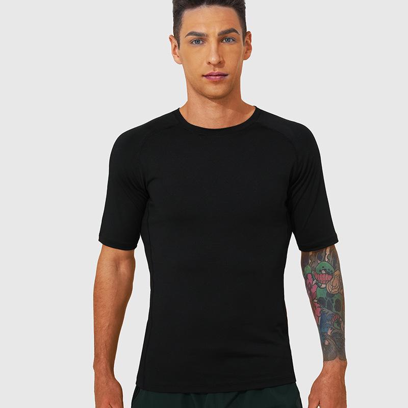 Men's Quick-Dry Compression T-Shirt for Training, Basketball, Running, Cycling, and Fitness