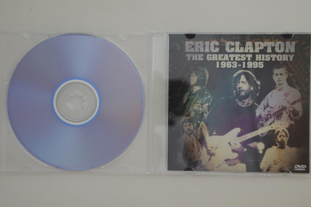 DVD ERIC CLAPTON - Greatest History 1963 1995 NONE NOT ON LABEL Unknown Rock Used