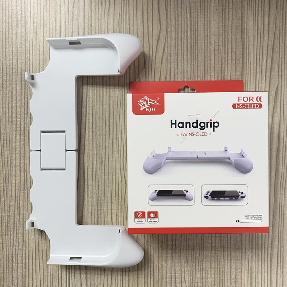 Hand Grip Stand For Nintendo Switch Oled Foldable Hard Abs Ergonomic Grip Protective Cover Game Console Stand Support Accessorie