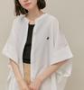 ROPE PICNIC BEVERLY HILLS POLO CLUB Band Collar White Women's Shirt, (10)