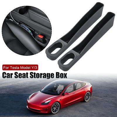 Scatola portaoggetti per auto per Tesla Model Y Model3, scatola portaoggetti per sedili, a prova di perdite e anti-caduta, porta-schede per telefono, accessorio per interni auto
