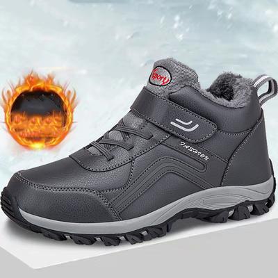 Waterdichte Herenlaarzen Super Warme Sneeuwleren Laarzen Dames Sneakers Laarzen Outdoor Wandelen Enkellaarsjes Werkschoenen
