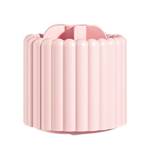 Storage Box Rotation Design Organizer with Compartmentalized Ordered Storage Holder for Office Dormitory Bathroom