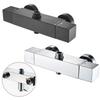 Parts Shower Thermostat Thermostatic Mixer Taps Accessories Bathroom Chrome Deck Mounted Valve Bar Replacement