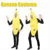 Ropa de Carnaval Hombre Cosplay Adulto Disfraz Divertido Sexy de Plátano Novedad Halloween Navidad Decoraciones de Fiesta de Carnaval