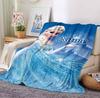 Custom Name Forest Friends Flannel Blanket Throw Blanket Soft Warm Sofa Bed Decor Unique Gift