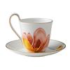 Imported Royal Copenhagen Flora High Handle Cup Saucer 270ml Magnolia 1017548 [Regular Product] & Approx.