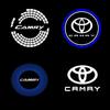 BAWI7 2PCS Car Door Welcome Light Laser Projector Light Ground Light Warning Light for 2004-2021 Toyota Camry 6th/8th/9th Gen