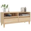 Szafka Pod Tv, Dąb Sonoma, 100X34,5X44,5 Cm