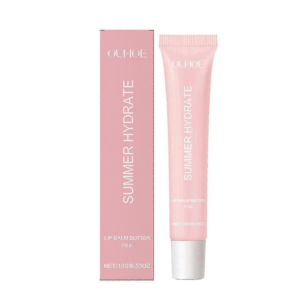 Pink Lip Balm - Moisturizing, Hydrating, and Gentle Exfoliation for Soft Lips
