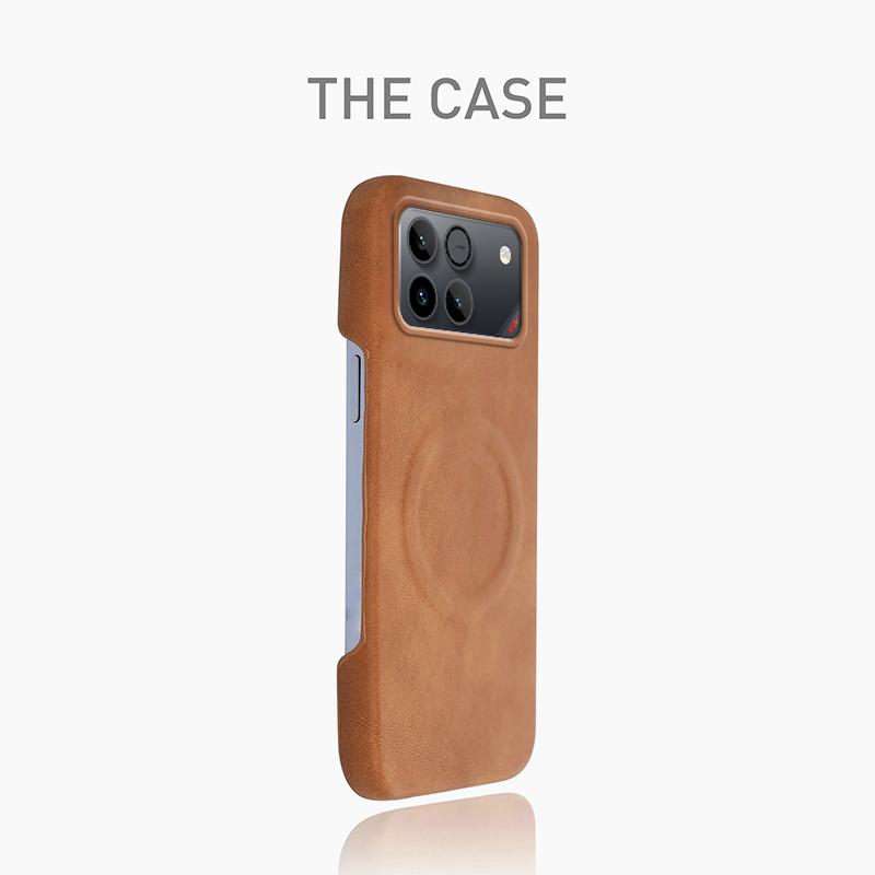 For Magsafe Magnetic Wireless Charging Case For Honor Win Sheepskin Leather Frameless Shockproof Hard Cover For Huawei Honor Win