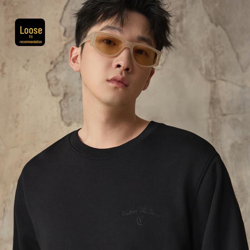 

Cabbeen Men s 340G Cotton Cosmos Design Sweatshirt XL