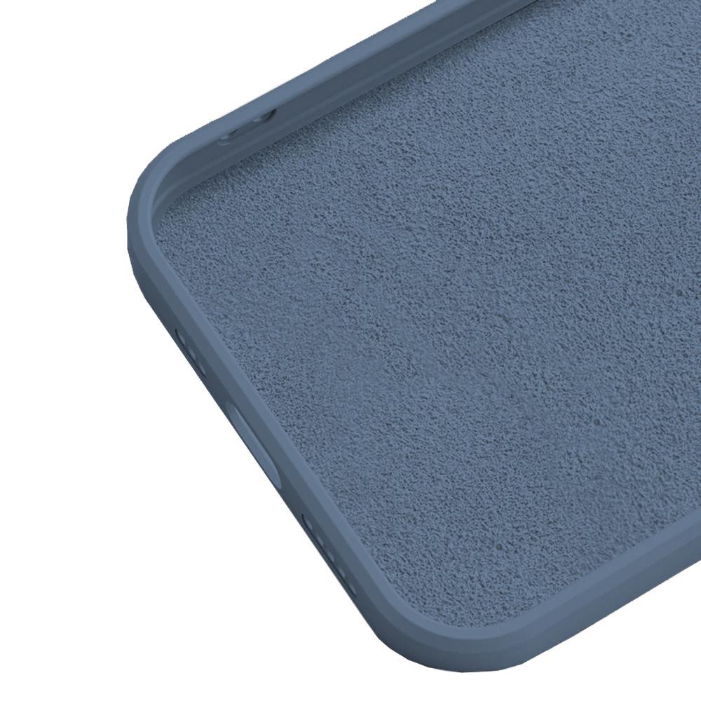 Silicone Mag Cover case for iPhone 13 Pro Max, Blue