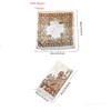 Luxury Floral Silk Square Scarf Women Soft Satin Kerchief Hairband Neckerchief Head Hijab Lady Headband Foulard Bag Ribbon