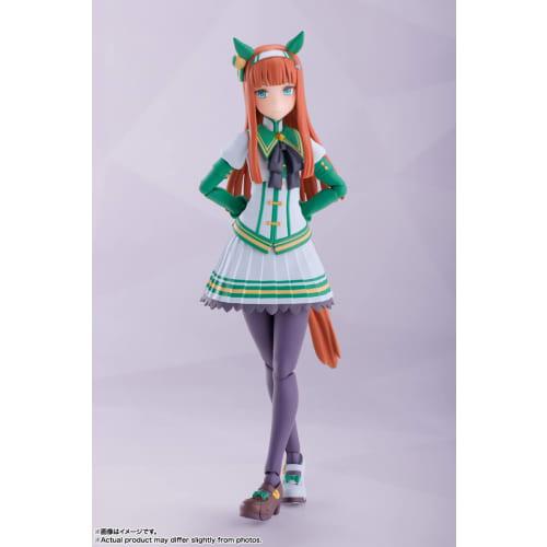 TAMASHII NATIONS S.H.Figuarts Uma Musume Pretty Derby Silence Suzuka, Approximately 134mm, ABS & PVC Painted Action Figure