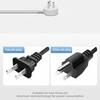 Flat Plugs Surge Protectors Power Strips 9Outlets 3USB/2 USB C Port Wall Mountable Design For Home Office Dorm Essential