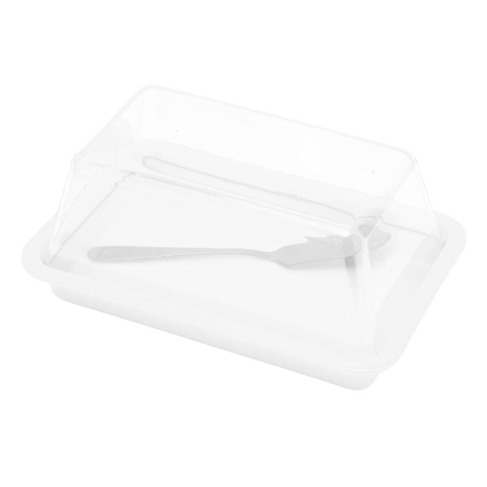 Transparent Cover Butter Slicer Cutter PP/PC Cheese Storage Box Butter Keeper Slicer  For Margarine